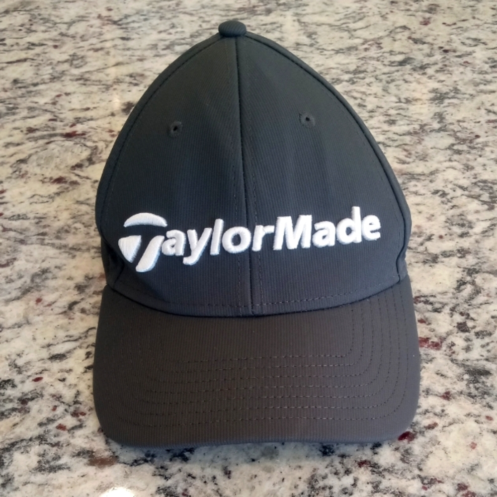 Taylor Made M5 TP5 Golf Tour Hat Cap Gray/White